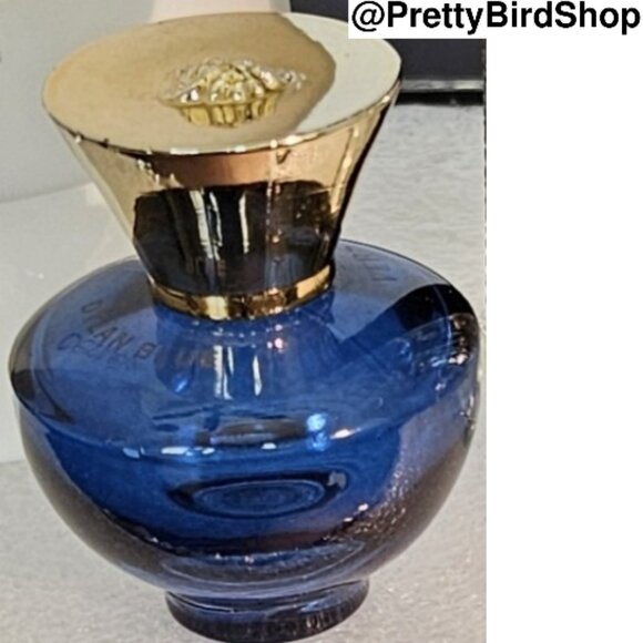 VERSACE pour femme Dylan Blue Bottle (empty) 0.17 oz 4.83 mL - Picture 3 of 8